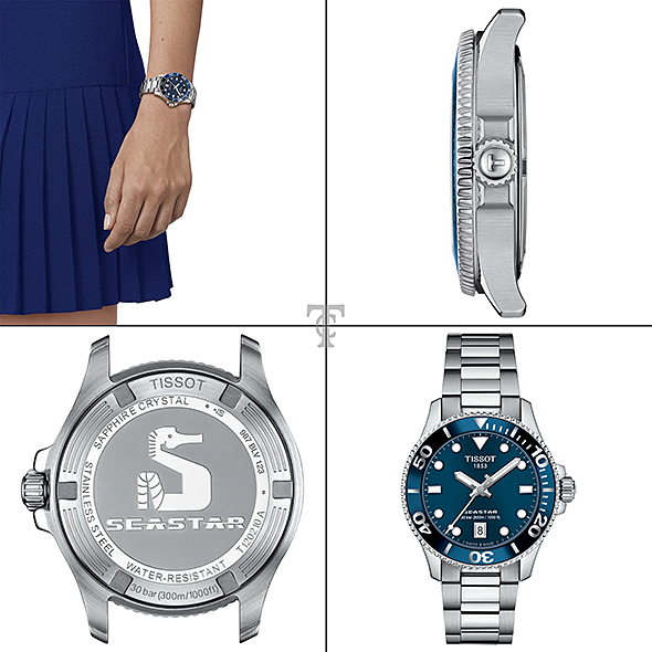 Tissot T1202101104100 portré kép