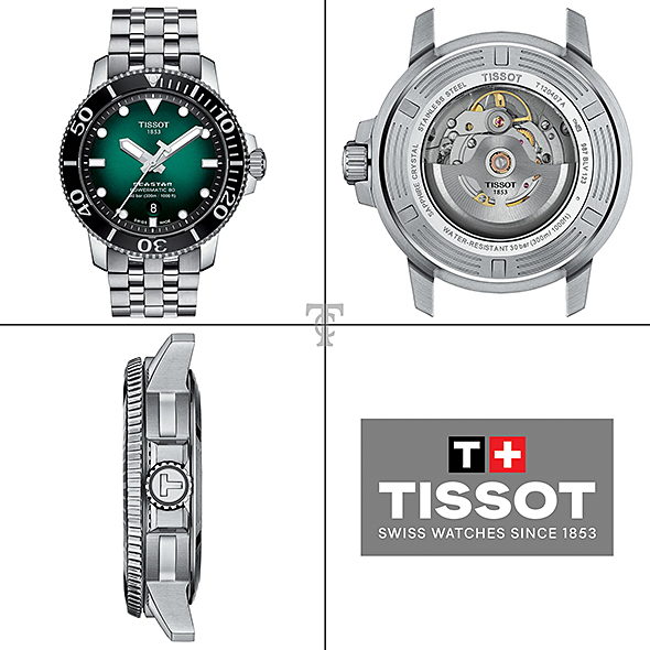 Tissot T1204071109101 portré kép