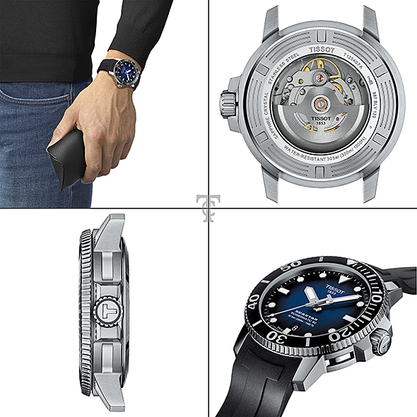 Tissot T1204071704100 portré kép