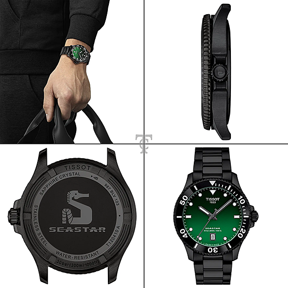 Tissot T1204103309100 portré kép