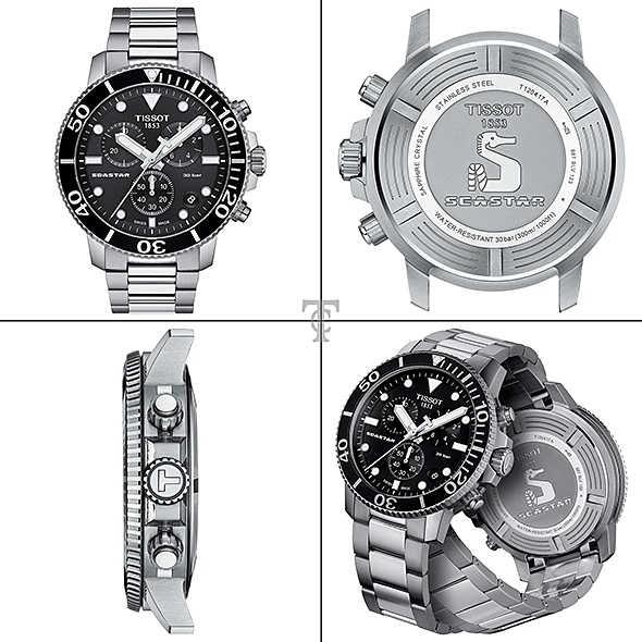 Tissot T1204171105100 portré kép