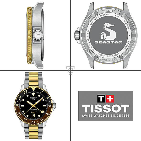 Tissot T1208522205100 portré kép